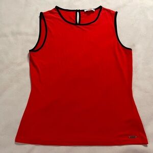 Calvin Klein Scarlet Tank‎ with Ebony Trim